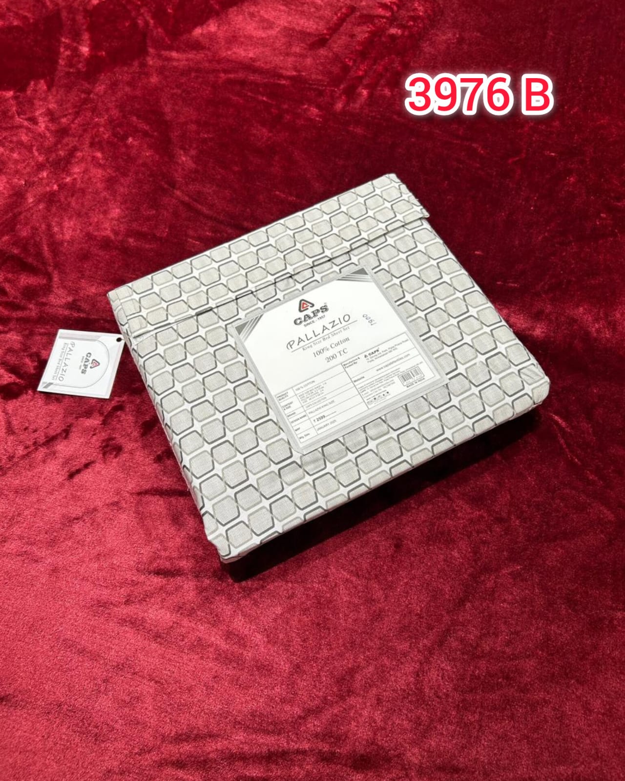 King Size Bedsheet Set | Search Code 3976