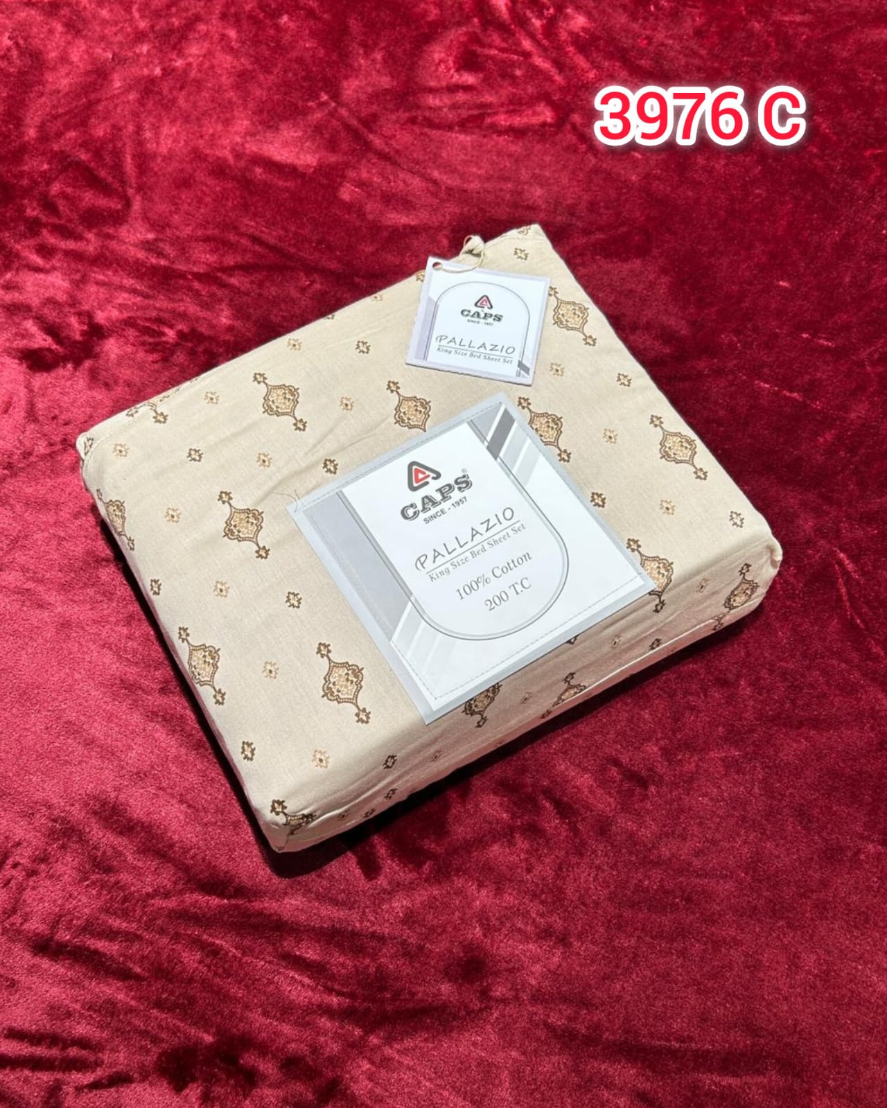 King Size Bedsheet Set | Search Code 3976