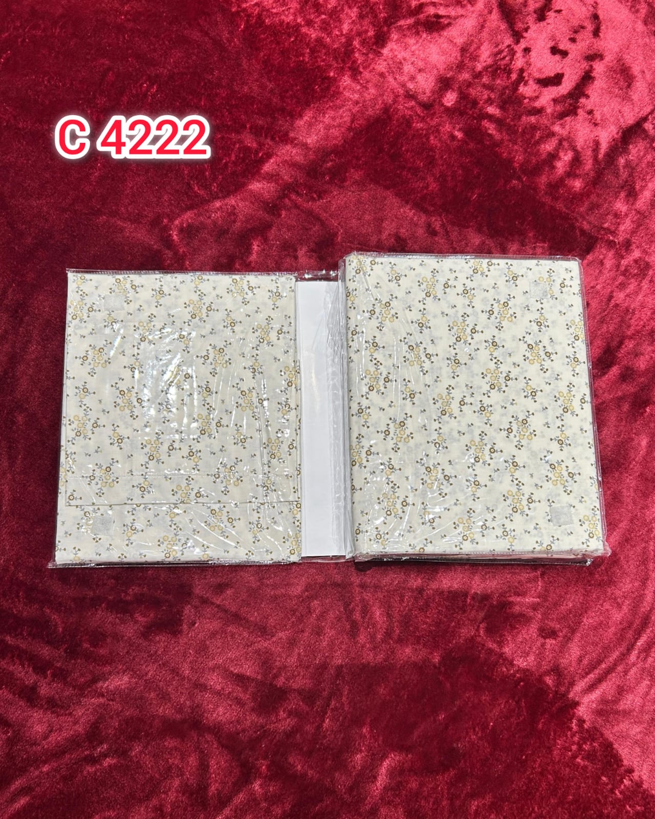 Single Coat Bed Sheet Collection | Search Code 4222