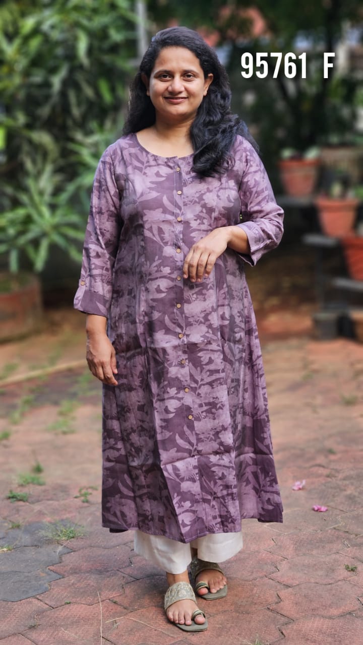 Muslin Silk Kurthi 95761