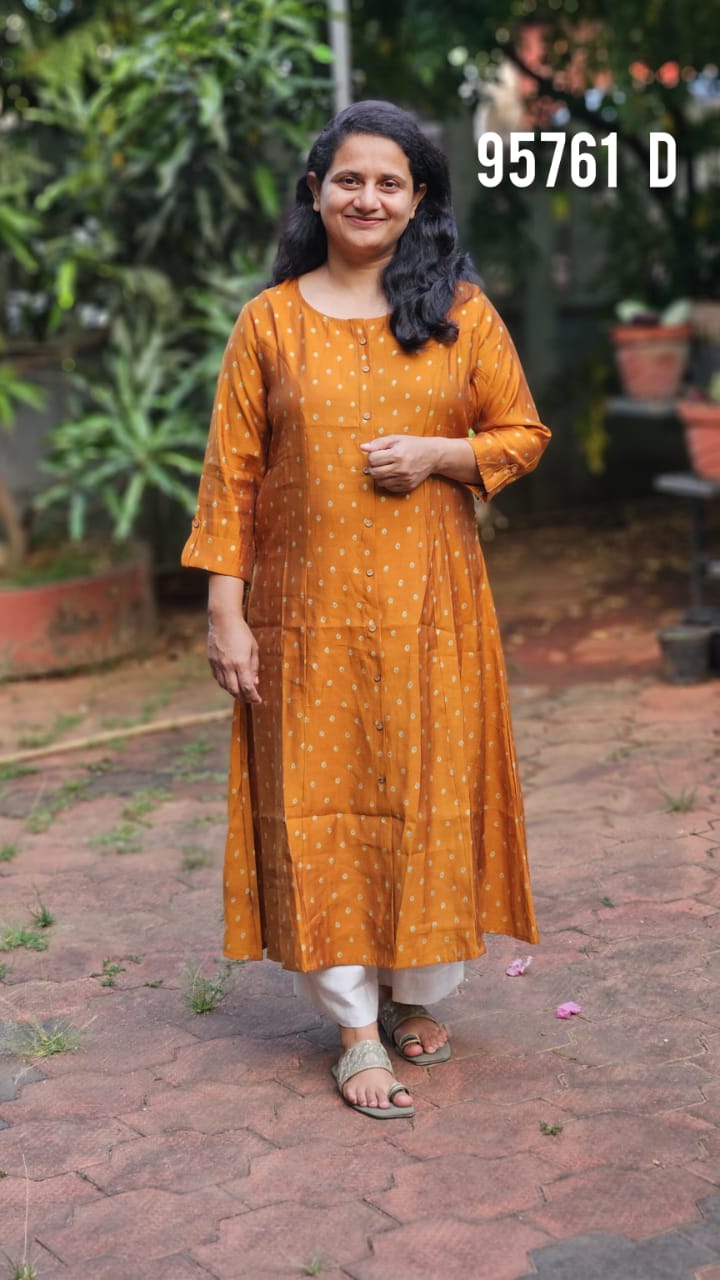 Muslin Silk Kurthi 95761