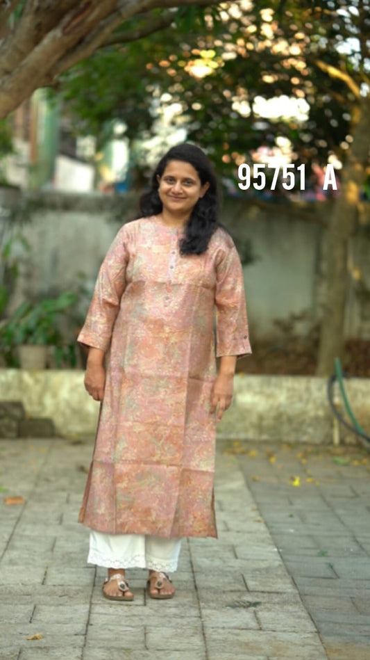 Muslin Silk Kurthi 95751