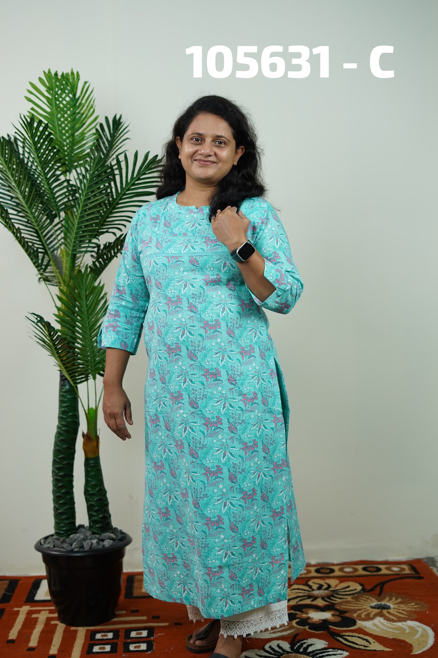 KANTHA COTTON  KURTHI COLLECTION 105631