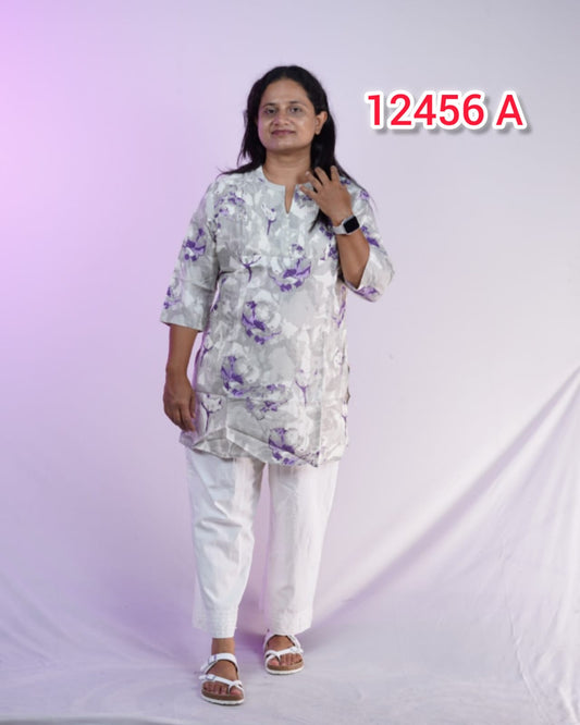 Cotton Short tops - Cool & Comfy (Code: 12456)