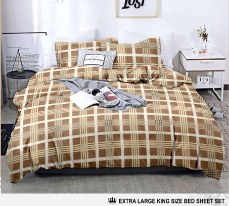 Extra Large King Size Bedsheet Copper